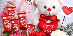 Customized Love You Chocolate Gift Hamper