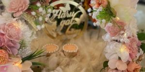 Wooden Engagement Ring Tray