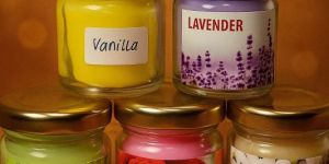 Mini Glass Jar Scented Fragrance Candles