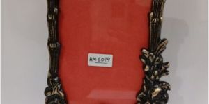 Vintage Ornate Black and Gold Photo Frame