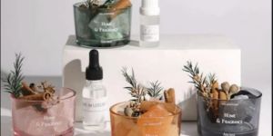 Decorative Jar Scented Wax Candle