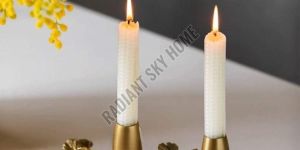 Gold Taper Candle Holder