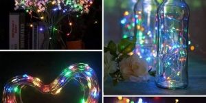 Battery Operated Multi Colour LED String Lights
