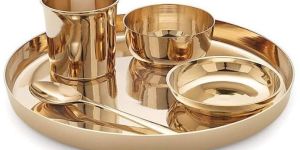 Bronze Thali Set Set OF 6