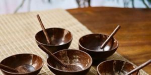 Coconut Shell Bowl And Spoon Set