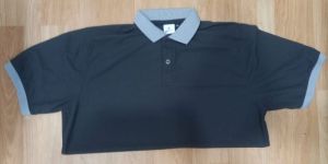 Poly Cotton Collar Boys School Uniform T Shirt