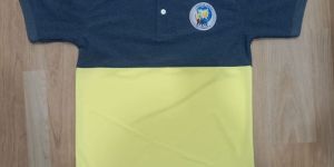 Poly Cotton Collar Neck School Uniform T Shirt