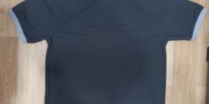 Poly Cotton Navy Blue School Uniform T Shirt