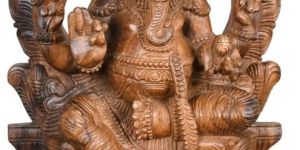 Wooden Ganesha Statues
