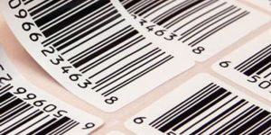 Printed Barcode Label Roll