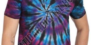 Unisex Tie Dye Round Neck T-Shirt