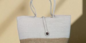 sandora calm jute handbag