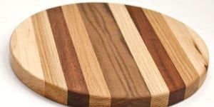 Round Wooden Coaster