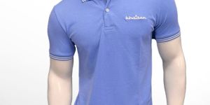 Cotton/polyester/printed/embroidery Polo t-shirt
