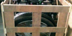 Industrial Wooden Crate for Two-Wheeler and Automobile Parts