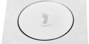 pop-up round square ss floor drain