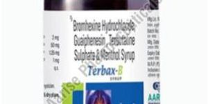 Terbutaline Sulphate Bromhexine HCL Guaiphenesin and Menthol Syrup Terbx B