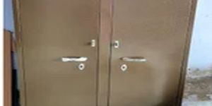 2 Door Wall Fixing Steel Almirah