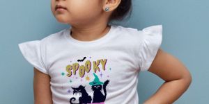 Kids Printed T-shirt Shorts