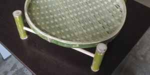 Woven Bamboo Vegetable Basket