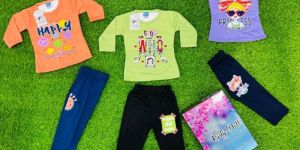 Art No. 701 Girls Printed Pajama Set