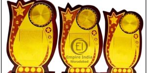 star design wooden mdf trophy set