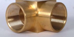 Furnace Coil Brass Elbow