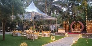 20x20ft PVC Pagoda Transparent Tent