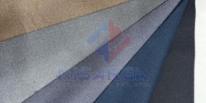 320 G/m Plain Polyester Viscose Suiting Dyed Fabric