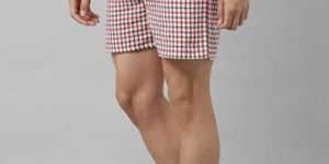 Mens Checkered Boxer Short