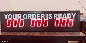 Token Display 3 Counter 3 Digit