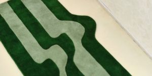 Green Modern Rugs