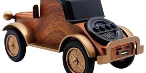 bamboo led digital classic vintage car