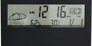 Thermo-Hygrometer Clock