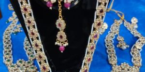 Royal Rajwadi Style Kundan Necklace Set