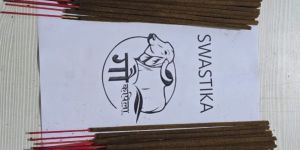 cow dung swastika incense stick