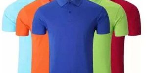 Mens Lycra Matty Polo T-Shirts