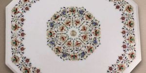 Marble Inlay Table Top