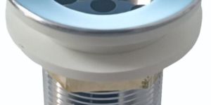 Standard Brass Chrome Waste Coupling with Threaded Base