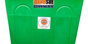 Blue Mild Steel Garbage Container