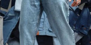 Mens Light Blue Slim Fit Jeans