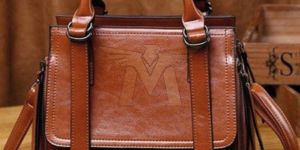 MGE-WHB-FT06 Brown Woman Leather Handbags