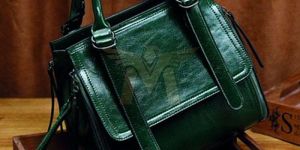MGE-WHB-FT06 Green Woman Leather Handbags