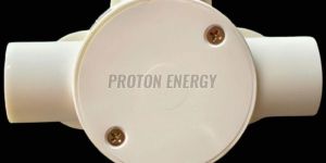 20mm PVC 4 Way Short Junction Box