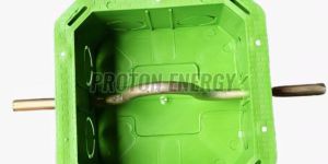 PVC Green Square Fan Box