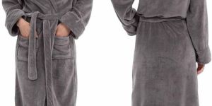 Ladies Cotton Bath Robe