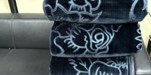 Grey Heavy Mink Blanket