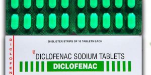 Green Diclofenac Sodium Tablets
