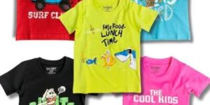 Boys Printed Cotton T Shirt