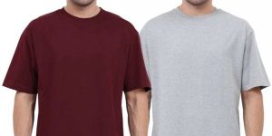 Mens Cotton Round Neck T Shirts
